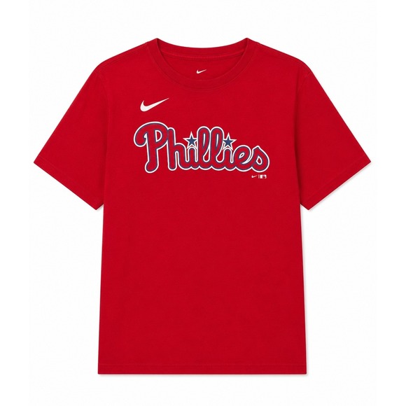 Nike Other - Philadelphia Phillies Nike Red T-Shirt Size XL MLB Philly Phils Baseball
